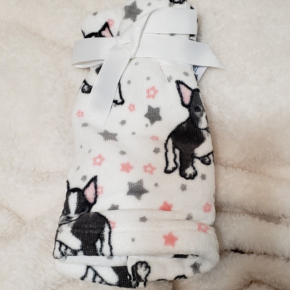 Adorable terrier/bulldog dog fingertip towel set - Picture 2 of 3